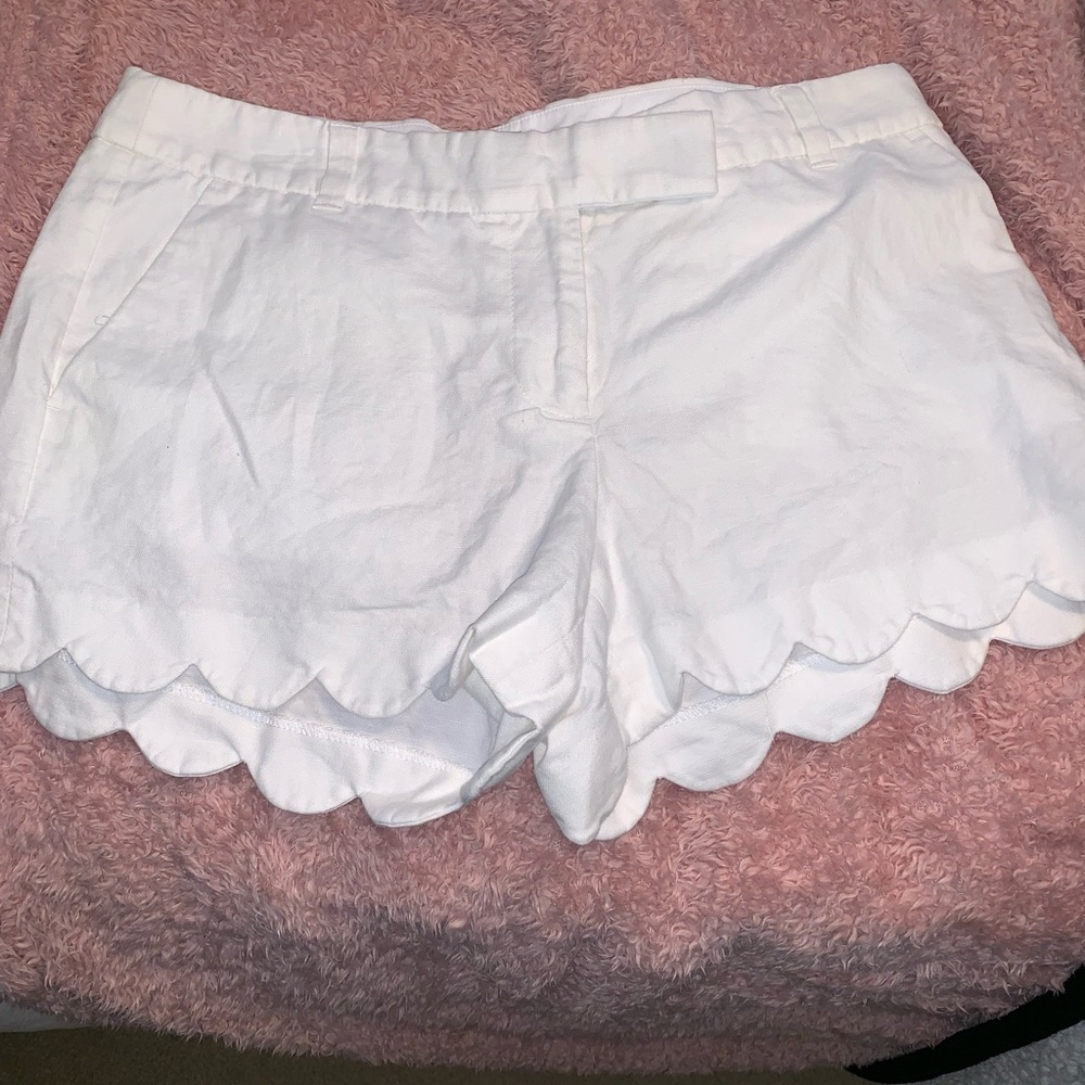White J. Crew shorts